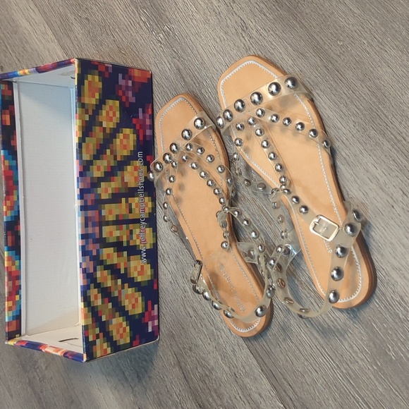 Jeffrey Campbell Calath  JV Clear Sandals, NWT - Picture 2 of 3